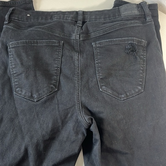 American Eagle. Next level stretch. Curvy high-rise jeggins size 14. - Picture 3 of 6